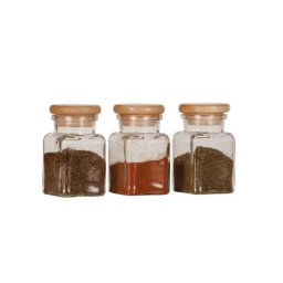 Practic 3 darabos fűszertároló üveg készlet 150 ml President Line 82666