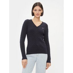 Gant Sweater 4800101 Sötétkék Slim Fit