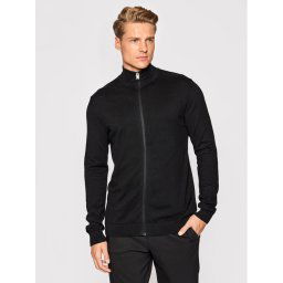 Selected Homme Kardigán Berg 16074688 Fekete Regular Fit