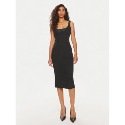 Versace Jeans Couture Hétköznapi ruha 76HAO919 Fekete Slim Fit