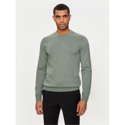 Calvin Klein Sweater K10K113549 Zöld Regular Fit