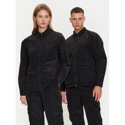 Rains Ing Kano Overshirt 19220 Fekete Regular Fit