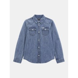Guess Farmering Denim Adj, Ls L4RH01 D4UE0 Kék Slim Fit