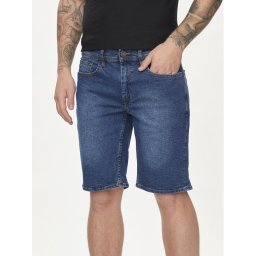 Blend Farmer rövidnadrág 20716686 Kék Slim Fit