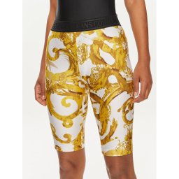 Versace Jeans Couture Kerékpáros nadrág 76HAC106 Fehér Skinny Fit