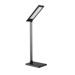 Asztali lámpa LED dimmelhető szürke, 8W, fokozatmentes fényerőszabályozás, 100-240V, SMD2835 72db LED