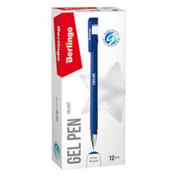 Berlingo, bélés bársony, kék, 12db, 0.5mm
