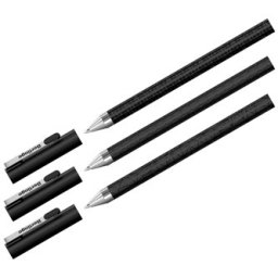 Berlingo, golyóstoll, kék, 24db, 0.7mm, Double Black