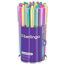 Berlingo, golyóstoll, kék, 30db, 0.7mm, Radiance
