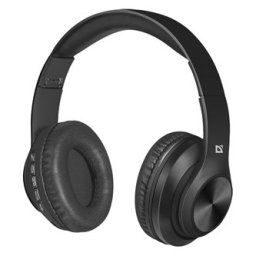 Defender FreeMotion B552, fejhallgató mikrofonnal, vezeték nélküli, fekete, 2.0, 40 mm-es hangszórók USB típus