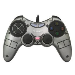 Defender Zoom Gamepad, 10tb., USB, szürke, rezgő, Windows XP/VISTA/7/8/10