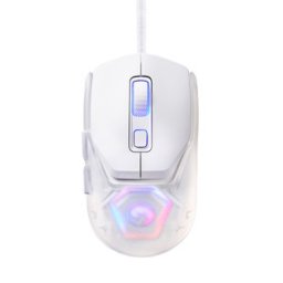 Marvo FIT LITE G1 egér vezetékes, fehér, 12000DPI, AJÁNDÉK