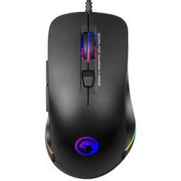 Marvo M508 egér vezetékes, fekete, 3200DPI