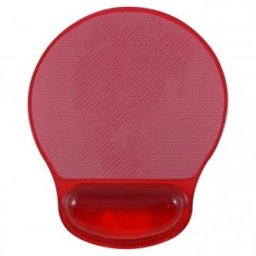 Logo egérpad gél, piros, ELADÓ