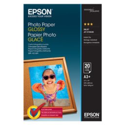 Epson Photo Paper Glossy, C13S042535, fotópapír, fényes, fehér, A3 , 200 g/m2, tintasugaras nyomtatókhoz