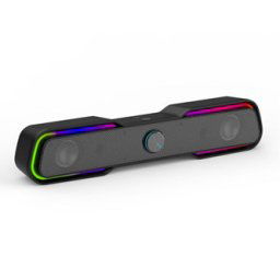 HP Soundbar DHE-6002, 2.0, 6 W, fekete, háttérvilágítással