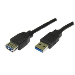 Logo USB hosszabbító (3.0), USB A hím – USB A nő, 1,8 m, fekete, buborékcsomagolás, KIÁRUSÍTÁS