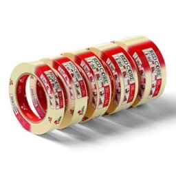 Ragasztószalag, RED CORE, maszkolószalag, Schuller Eh,klar, sárga, 50mm, 50m