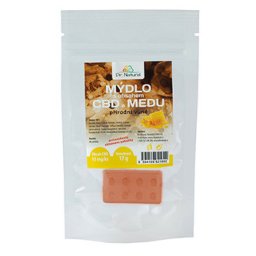 Szilárd szappan CBD-vel és Mézzel, 17g, természetes, antioxidánsokkal, Dr. Natural, SELL