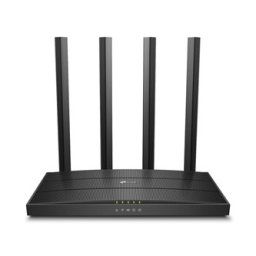 TP-LINK router Archer C6 V3 2.4GHz és 5GHz, extender, hozzáférési pont, IPv6, 1200Mbps, külső fix antenna, 802.11ac, Gigabit pr, 802.11ac, Gigabit pr, IPv6, 1200Mbps, 802.11ac.