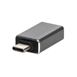 USB-átalakító (3.1), USB-C hím – USB-A nő, fém, KIÁRUSÍTÁS