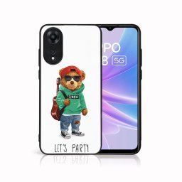 PROTEMIO MY ART Védőburkolat a Oppo A78 számára 5G BEAR (177)
