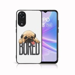 PROTEMIO MY ART Védőburkolat a Oppo-hoz A78 5G BORED (178)