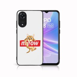 PROTEMIO MY ART Védőburkolat a Oppo-hoz A78 5G MEOW (183)