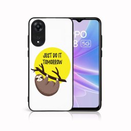 PROTEMIO MY ART Védőburkolat a Oppo-hoz A78 5G SLOTH (188)