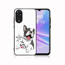 PROTEMIO MY ART Védőburkolat a Oppo-hoz A78 5G SMILE (189)