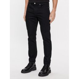 Calvin Klein Jeans Farmer J30J323688 Fekete Slim Taper Fit