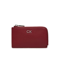 Calvin Klein Bankkártya tartó Ck Daily Zip Cardholder W/Chain K60K612281 Piros