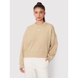 adidas Pulóver adicolor Essentials HJ7868 Bézs Relaxed Fit