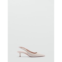 Mango Szandál Sling 77040285 Ekru