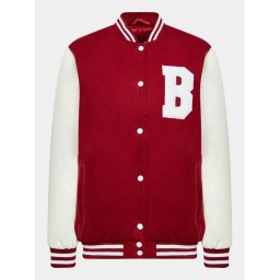 Brave Soul Bomber dzseki LJK-LUCYPKC Piros Regular Fit