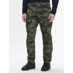Aeronautica Militare Szövet nadrág 231PA1522CT3090 Khaki Regular Fit