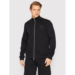 KARL LAGERFELD Pulóver 705891 500900 Fekete Regular Fit