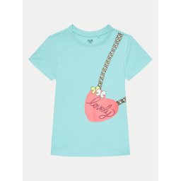 OVS Póló 2037379 Kék Regular Fit