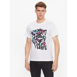 Levi's® Póló Graphic 22491-1406 Fehér Regular Fit