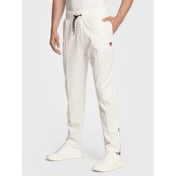 Guess Melegítő alsó Korbin Z2BB05 FL04Q Ekru Regular Fit