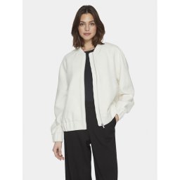 Vila Bomber dzseki Lyra 14088154 Ekru Regular Fit
