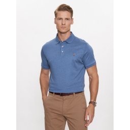 Polo Ralph Lauren Pólóing 710713130008 Kék Custom Slim Fit