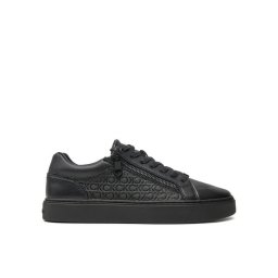 Calvin Klein Sportcipők Low Top Lace Up W/ Zip Mono HM0HM01496 Fekete