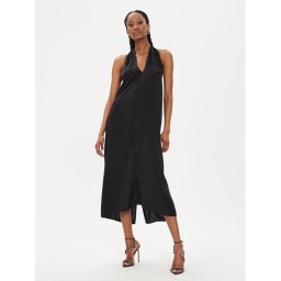 Bruuns Bazaar Koktélruha Phia BBW3962 Fekete Regular Fit