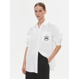 Tommy Hilfiger Ing Varsity WW0WW39682 Fehér Oversize