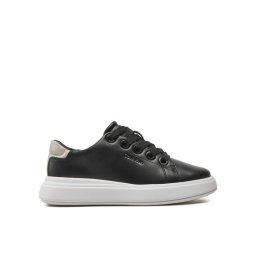 Calvin Klein Sportcipők Cupsole Lace Up Lth HW0HW02085 Fekete