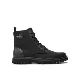 Calvin Klein Jeans Bakancs Eva Boot Mid Laceup Mix Mtr YM0YM00982 Fekete