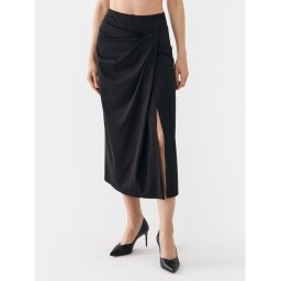 Weekend Max Mara Midi szoknya Burano 2357760139 Fekete Regular Fit