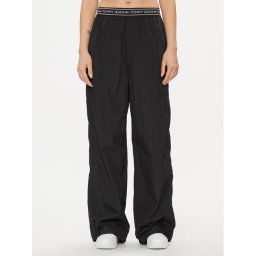 Tommy Jeans Melegítő alsó DW0DW17316 Fekete Baggy Fit