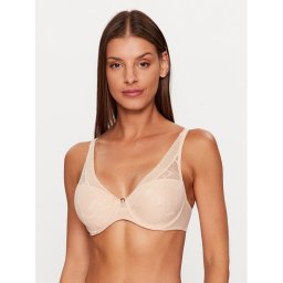 Chantelle Melltartó alsó huzallal True Lace C11M20 Bézs